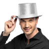 Chapeau glitz argent