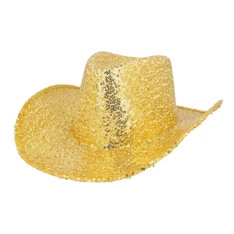 Chapeau rodéo or