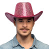 Chapeau rodéo rose vif