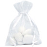 Sacs organza blanc