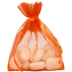 Sacs organza orange
