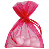 Sacs organza fuchsia