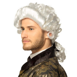 Perruque baroque homme