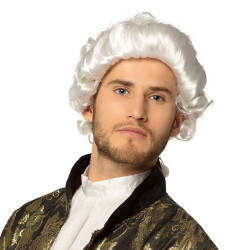 Perruque baroque homme