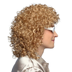 Perruque avec lunettes