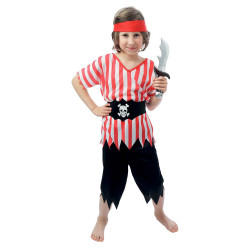 Costume de Pirate Rouge...