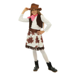 Costume cow girl 7-9 ans