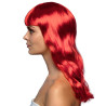 Perruque chic rouge