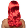 Perruque chic rouge