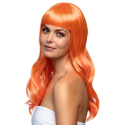 Perruque chic orange