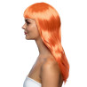 Perruque chic orange