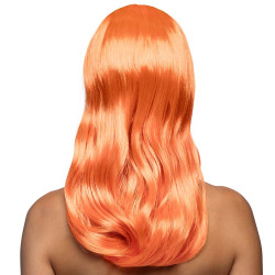 Perruque chic orange