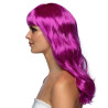 Perruque chic violet