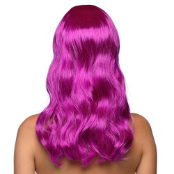 Perruque chic violet