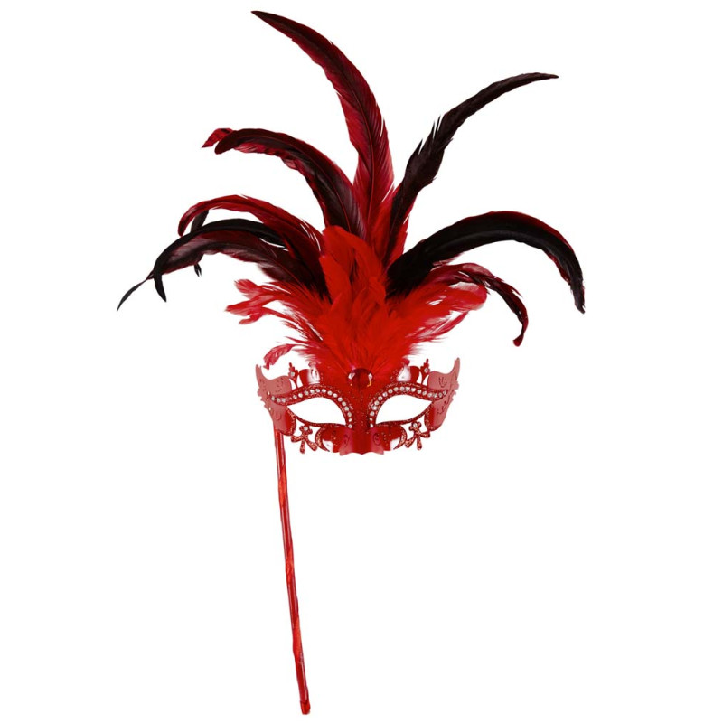 Loup marquise rouge