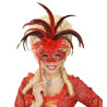 Loup marquise rouge