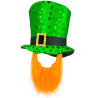 Chapeau avec barbe St Patrick