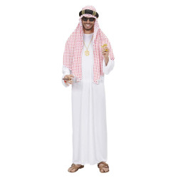 Costume cheik arabe XL