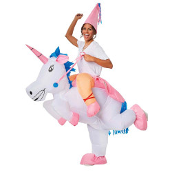 Costume gonflable licorne