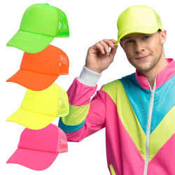Casquette fluo