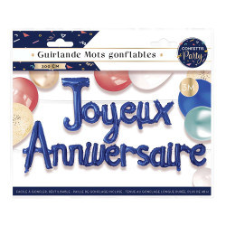 Guirlande gonflable joyeux...