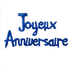 Guirlande gonflable joyeux anniversaire