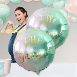 Ballon alu fille ou garçon ?