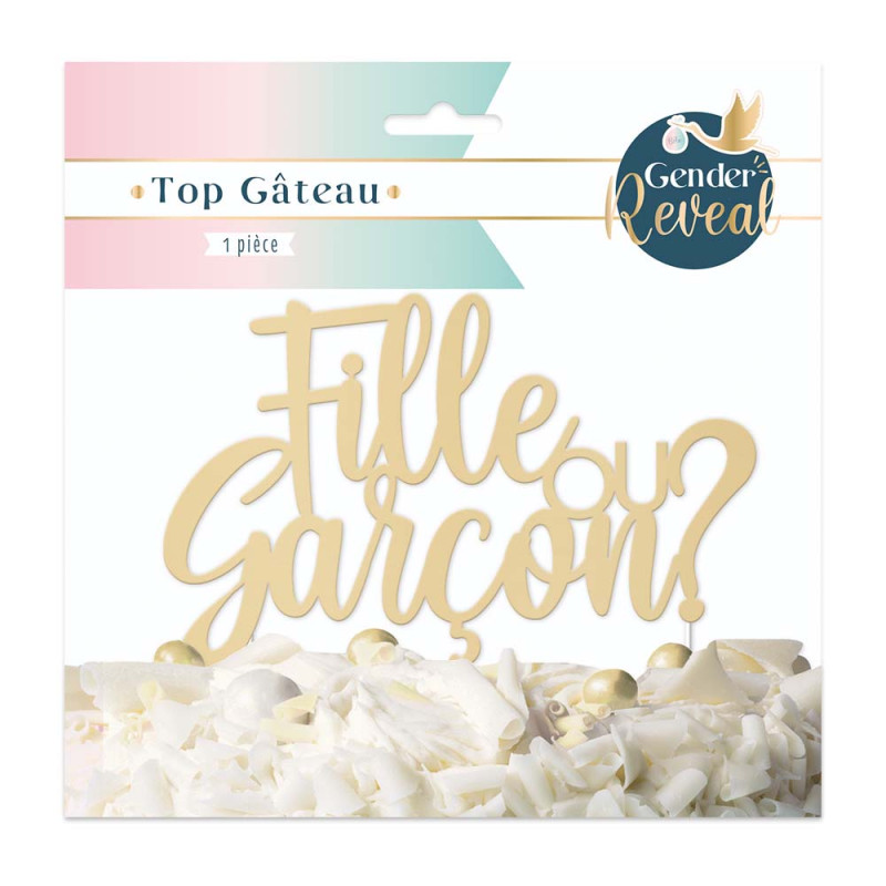 Top gâteau fille ou garçon ?