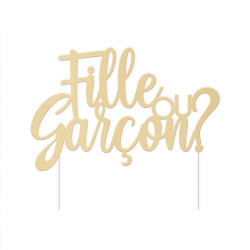 Top gâteau fille ou garçon ?