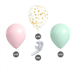 Kit arche à ballons baby shower