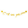 Guirlande baby shower garçon