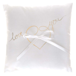 Coussin mariage love you
