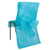 Housses de chaise turquoises