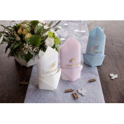 Ruban tulle communion or