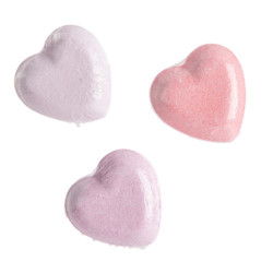 Boules de bain coeur