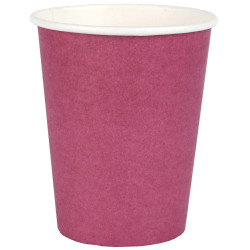 Gobelets rose bonbon