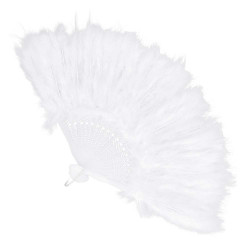 Eventail flapper blanc