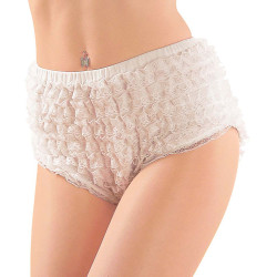 Culotte dentelle blanche