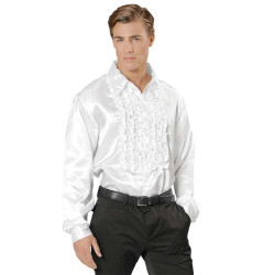Chemise disco blanche M/L