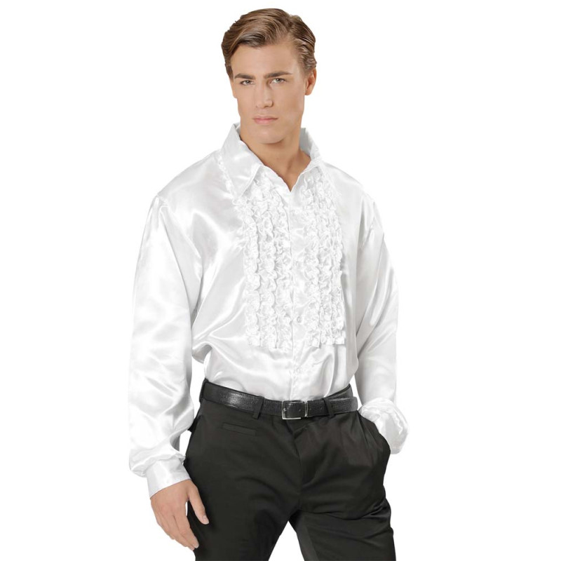 Chemise disco blanche M/L