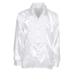 Chemise disco blanche M/L