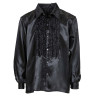 Chemise disco noire XL
