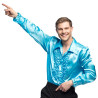 Chemise turquoise L