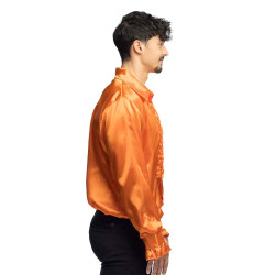 Chemise orange M