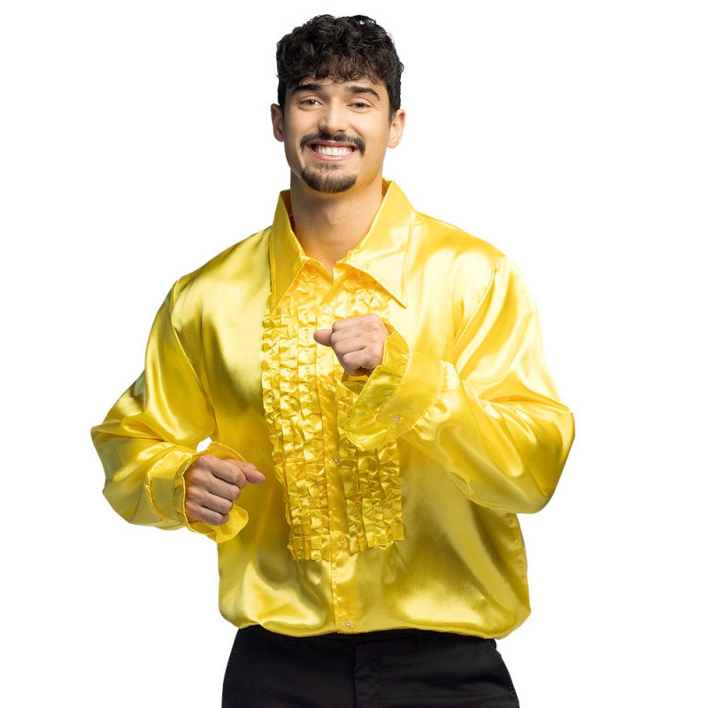 Chemise jaune XL