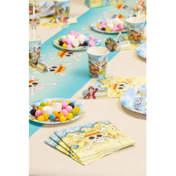20 serviettes papier One Piece