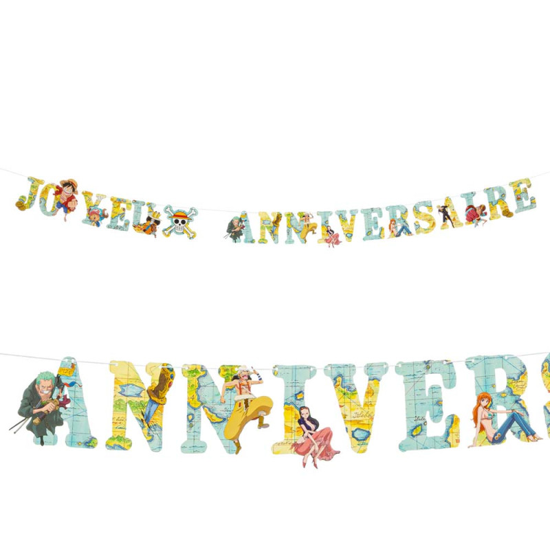 Guirlande Anniversaire One Piece