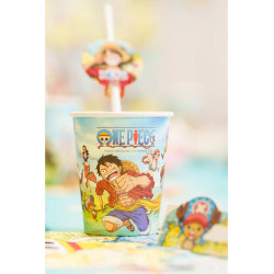 8 gobelets carton One Piece