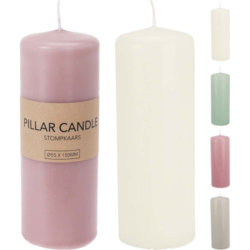 Bougie pilier 15 cm