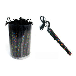 Stylo collier à pois